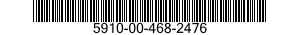 5910-00-468-2476 CAPACITOR,FIXED,ELECTROLYTIC 5910004682476 004682476