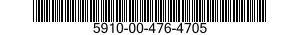 5910-00-476-4705 CAPACITOR,FIXED,CERAMIC DIELECTRIC 5910004764705 004764705