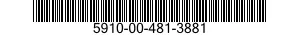 5910-00-481-3881 CAPACITOR,FIXED,ELECTROLYTIC 5910004813881 004813881