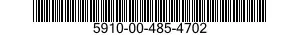 5910-00-485-4702 CAPACITOR,FIXED,ELECTROLYTIC 5910004854702 004854702