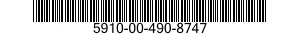 5910-00-490-8747 CAPACITOR,FIXED,PLASTIC DIELECTRIC 5910004908747 004908747