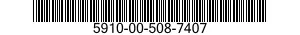 5910-00-508-7407 CAPACITOR,VARIABLE,AIR DIELECTRIC 5910005087407 005087407