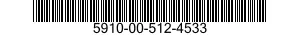 5910-00-512-4533 CAPACITOR,FIXED,CERAMIC DIELECTRIC 5910005124533 005124533
