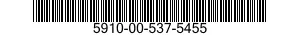 5910-00-537-5455 CAPACITOR,FIXED,PLASTIC DIELECTRIC 5910005375455 005375455