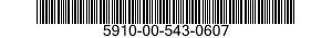5910-00-543-0607 CAPACITOR,VARIABLE,MICA DIELECTRIC 5910005430607 005430607
