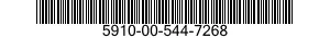5910-00-544-7268 CAPACITOR,FIXED,ELECTROLYTIC 5910005447268 005447268