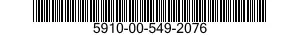 5910-00-549-2076 CAPACITOR,FIXED,ELECTROLYTIC 5910005492076 005492076