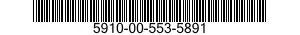 5910-00-553-5891 CAPACITOR,VARIABLE,MICA DIELECTRIC 5910005535891 005535891