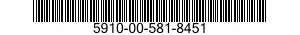 5910-00-581-8451 CAPACITOR,FIXED,ELECTROLYTIC 5910005818451 005818451
