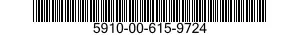 5910-00-615-9724 CAPACITOR,FIXED,GLASS DIELECTRIC 5910006159724 006159724