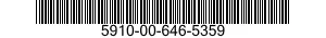 5910-00-646-5359 CAPACITOR,FIXED,ELECTROLYTIC 5910006465359 006465359