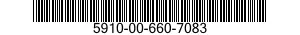 5910-00-660-7083 CAPACITOR,FIXED,PAPER DIELECTRIC 5910006607083 006607083