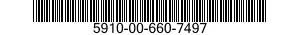 5910-00-660-7497 CAPACITOR,FIXED,CERAMIC DIELECTRIC 5910006607497 006607497