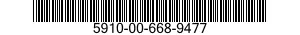 5910-00-668-9477 CAPACITOR,VARIABLE,GLASS DIELECTRIC 5910006689477 006689477