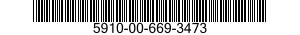 5910-00-669-3473 CAPACITOR,FIXED,PLASTIC DIELECTR 5910006693473 006693473