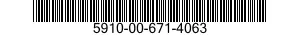 5910-00-671-4063 CAPACITOR,VARIABLE,AIR DIELECTRIC 5910006714063 006714063