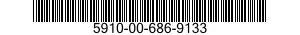 5910-00-686-9133 CAPACITOR,FIXED,CERAMIC DIELECTRIC 5910006869133 006869133