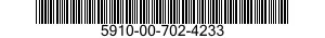 5910-00-702-4233 CAPACITOR,FIXED,METALLIZED,PAPER-PLASTIC DIELECTRIC 5910007024233 007024233