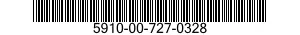 5910-00-727-0328 CAPACITOR,FIXED,PAPER DIELECTRIC 5910007270328 007270328