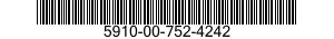 5910-00-752-4242 CAPACITOR,FIXED,ELECTROLYTIC 5910007524242 007524242