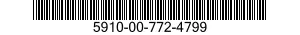 5910-00-772-4799 CAPACITOR,VARIABLE,MICA DIELECTRIC 5910007724799 007724799