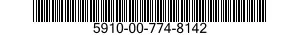 5910-00-774-8142 CAPACITOR,FIXED,PAPER DIELECTRIC 5910007748142 007748142