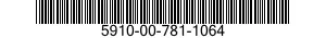 5910-00-781-1064 CAPACITOR,FIXED,PAPER DIELECTRIC 5910007811064 007811064