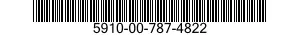 5910-00-787-4822 CAPACITOR,FIXED,ELECTROLYTIC 5910007874822 007874822
