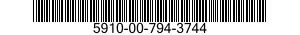 5910-00-794-3744 CAPACITOR,FIXED,ELECTROLYTIC 5910007943744 007943744
