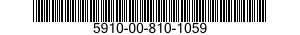 5910-00-810-1059  5910008101059 008101059