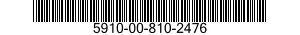 5910-00-810-2476 CAPACITOR,VARIABLE,AIR DIELECTRIC 5910008102476 008102476
