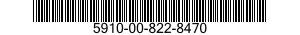 5910-00-822-8470 CAPACITOR,FIXED,PLASTIC DIELECTR 5910008228470 008228470