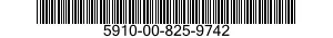 5910-00-825-9742 CAPACITOR,FIXED,PLASTIC DIELECTR 5910008259742 008259742