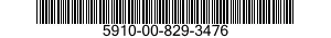 5910-00-829-3476 CAPACITOR,FIXED,ELECTROLYTIC 5910008293476 008293476