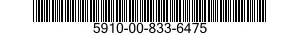 5910-00-833-6475  5910008336475 008336475