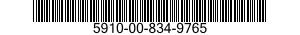 5910-00-834-9765 CAPACITOR,FIXED,PLASTIC DIELECTR 5910008349765 008349765