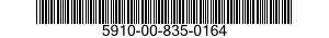 5910-00-835-0164  5910008350164 008350164