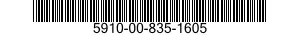 5910-00-835-1605  5910008351605 008351605