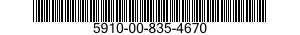 5910-00-835-4670 CAPACITOR,FIXED,ELECTROLYTIC 5910008354670 008354670