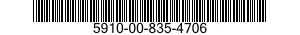 5910-00-835-4706  5910008354706 008354706