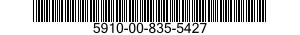 5910-00-835-5427  5910008355427 008355427