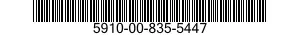 5910-00-835-5447  5910008355447 008355447