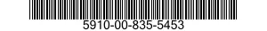 5910-00-835-5453  5910008355453 008355453