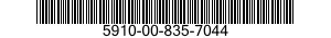 5910-00-835-7044  5910008357044 008357044