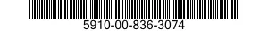5910-00-836-3074  5910008363074 008363074
