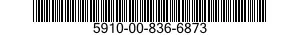 5910-00-836-6873  5910008366873 008366873