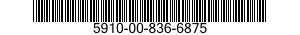 5910-00-836-6875  5910008366875 008366875