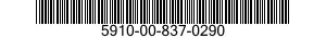 5910-00-837-0290  5910008370290 008370290