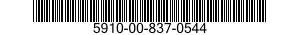 5910-00-837-0544  5910008370544 008370544