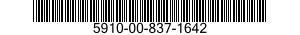 5910-00-837-1642 CAPACITOR,FIXED,ELECTROLYTIC 5910008371642 008371642